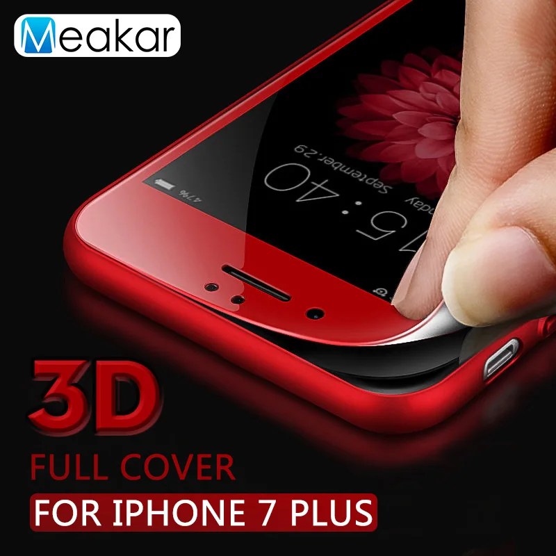 

3D Soft edge 5.5for iPhone 7 plus Tempered Glass Film Screen Protector For iPhone 7 plus 7plus Phone