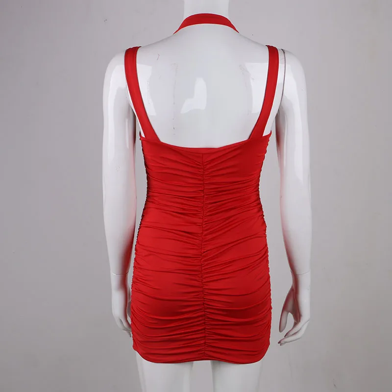 halter bandage dress17011