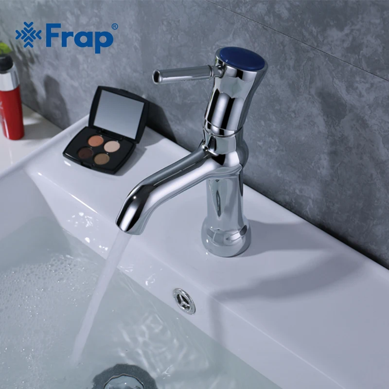 Frap New Arrival Basin Faucets Modern Faucet Bathroom Hot & Cold Sink Single Handle with Ceramic Taps Y10078 | Обустройство дома