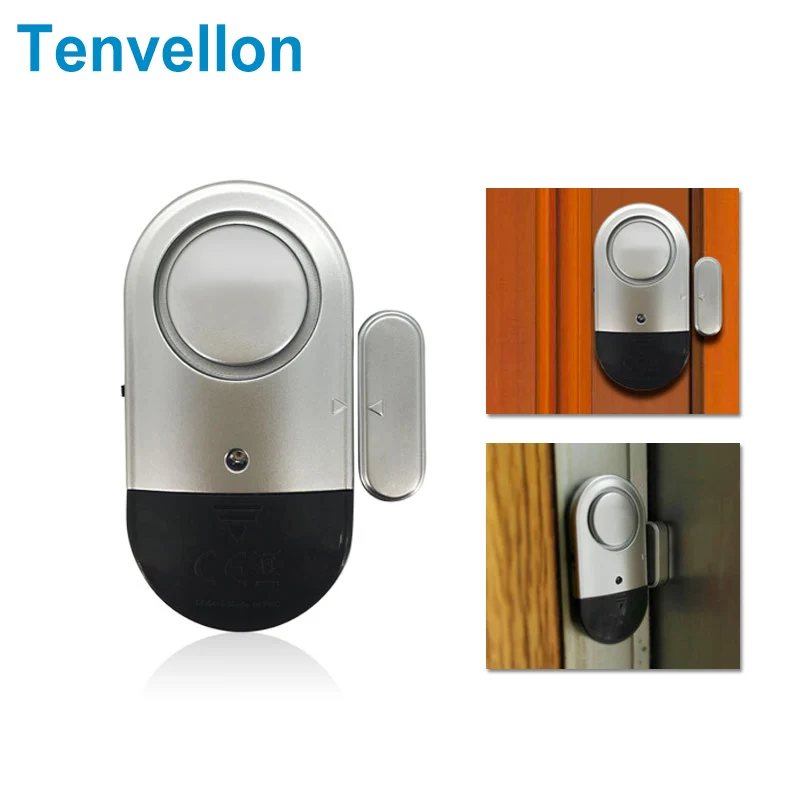 Tenvellon небольшая независимая сигнализация датчики для дома Магнитная Дверь окно