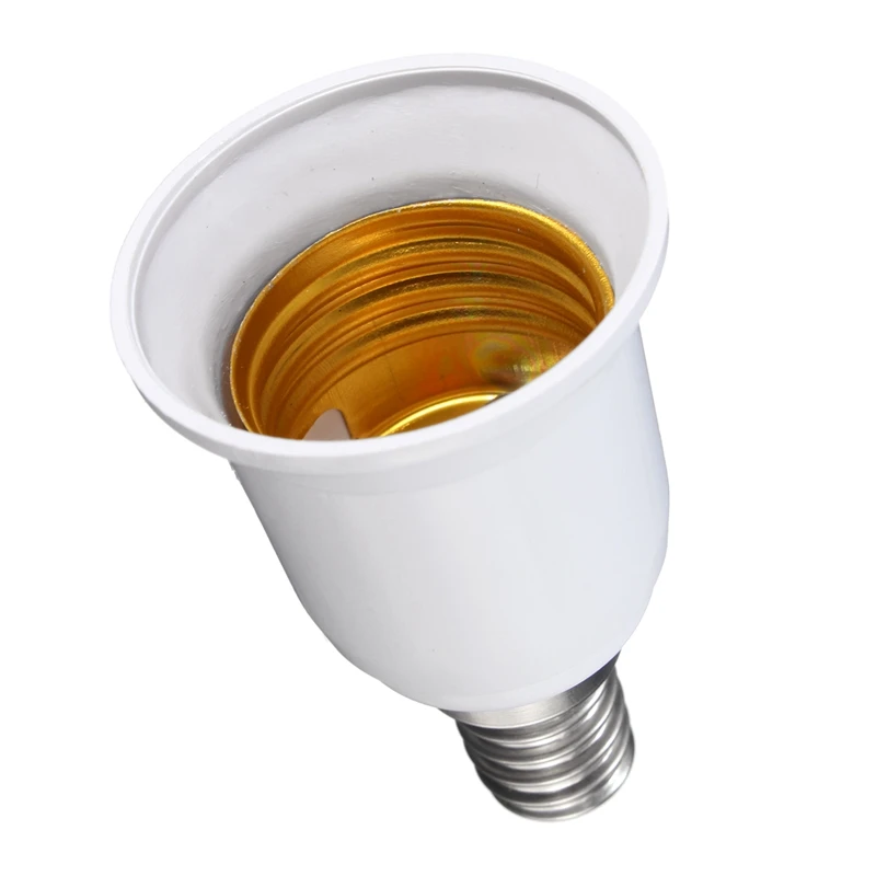

1Pcs 3A E14 To E27 LED Lamp Base Holder Converter Socket Light Bulb Lamp Holder Adapter Plug PC Fireproof Material AC220V