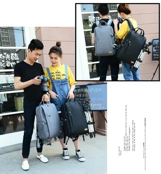 

Fashion Camera Bag Camera Case 15.6` LAPTOP BAG Backpack For DSLR SLR Nikon Canon Sony Fuji Pentax Samsung Travel Bag RU 0522
