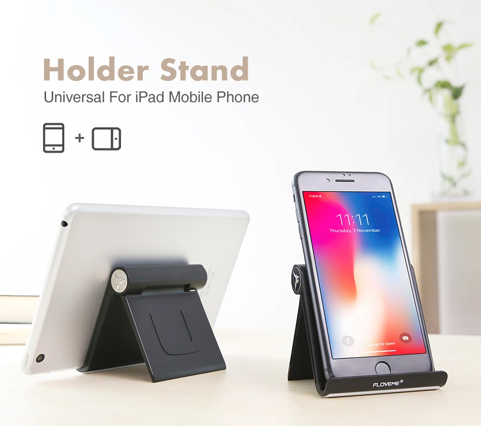 Universal i7 i8 Phone Holder For iPhone X 7 Plus 6 6S Plus Dock Stand For iPhone 6 6S Plus iPhone 5 5S SE Stand Holder Bracket (1)