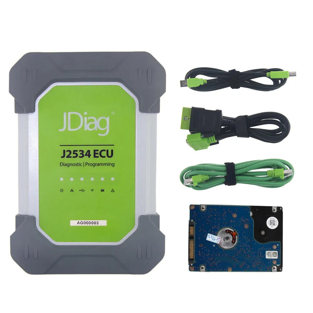 JDIAG Elite II Pro J2534 ECU Инструмент для программирования стандартная версия Jdiag Elite Pro 2 - Цвет: With SW HDD