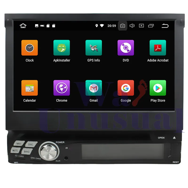 Wanuary android 9 0 2 Din Автомобильный плеер с GPS навигацией для универсального DVD