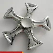 Спиннер с металлическим поворотом, металлический взрыв, покрытие из цинкового сплава, гироскоп, металлический палец, гироскоп, спиральная игрушка