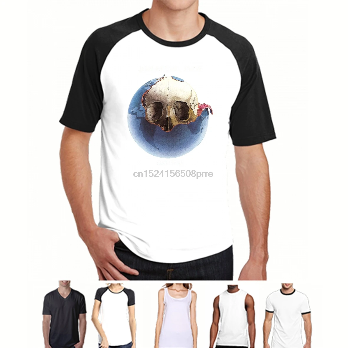 

Printed Men T Shirt Cotton tshirts O-Neck Short-Sleeve Jean Michel Jarre - Oxygene Women T-Shirt