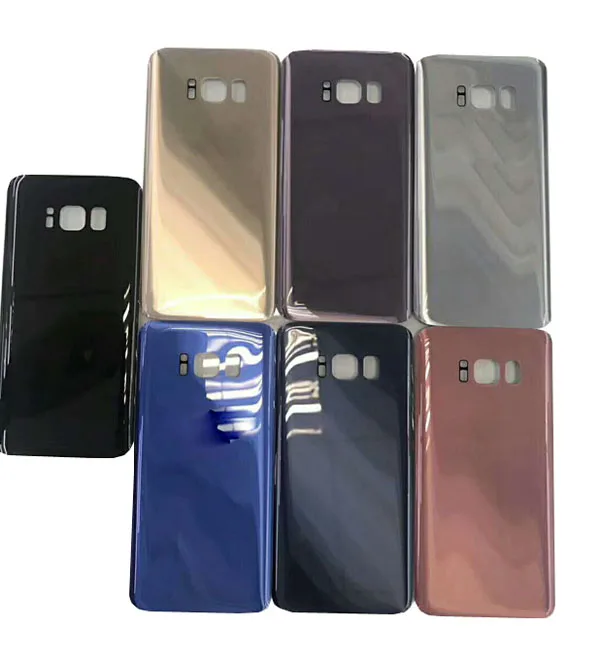 Крышка батарейного отсека для Samsung Galaxy S8 G950F plus G9550 черный Золотой Серебряный