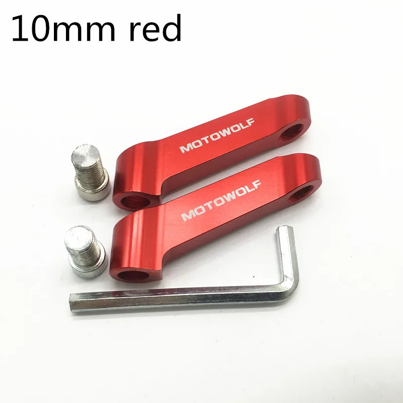 

Motorcycle Rearview Mirror Long Stand Bracket Holder Universal 8/10 mm Motorcycle Rearview Mirror Supplement Bracket Holder