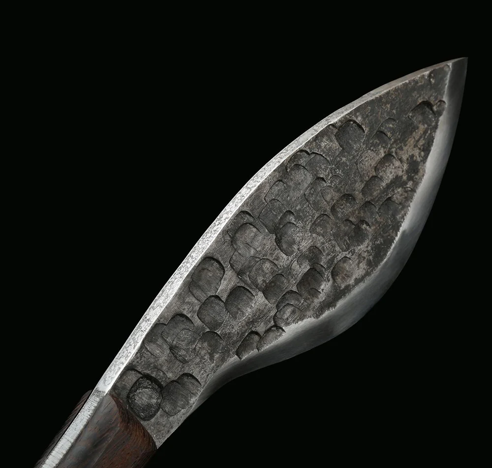 XITUO Full tang slaughtering knife kitchen chef high manganese steel hardness forged manual knife Chinese traditional Butcher XITUO Full tang slaughtering knife kitchen chef high manganese steel hardness forged manual knife Chinese traditional Butcher