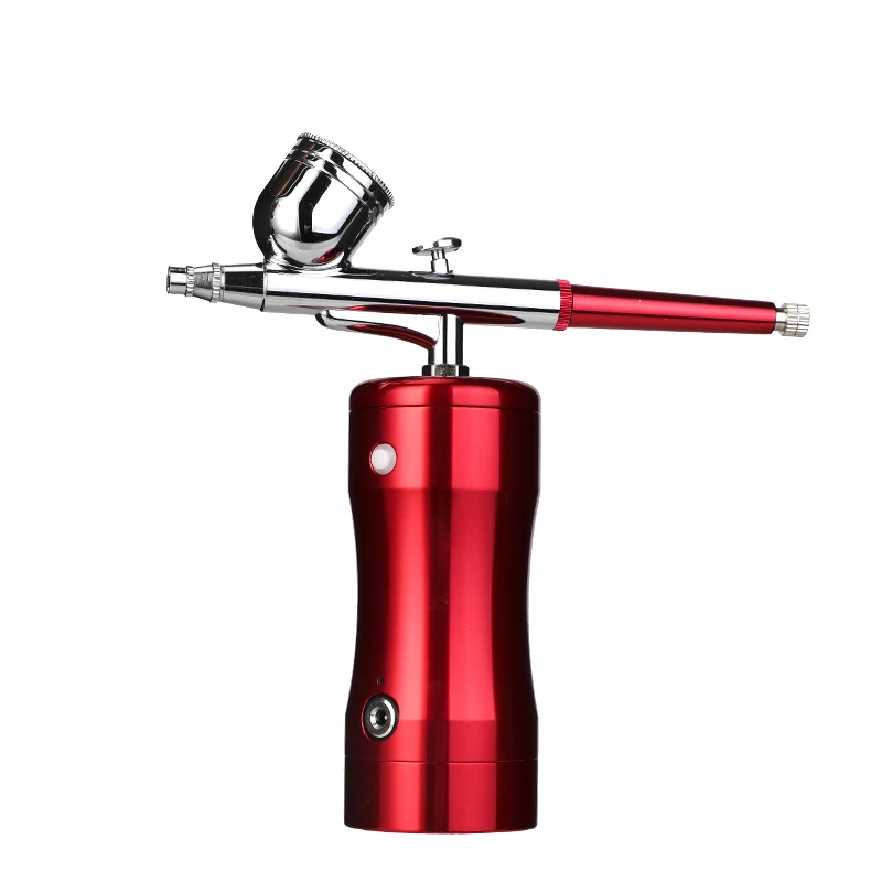

Mini Airbrush With Compressor Facial Oxygen Water Injection Machine Anti Wrinkle Skin Rejuvenation Water Sprayer Beauty Device