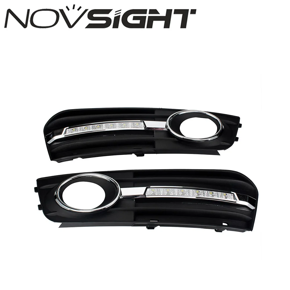 NOVSIGHT Daytime Running Lights W/Head Auto Car LED DRL Cover Driving