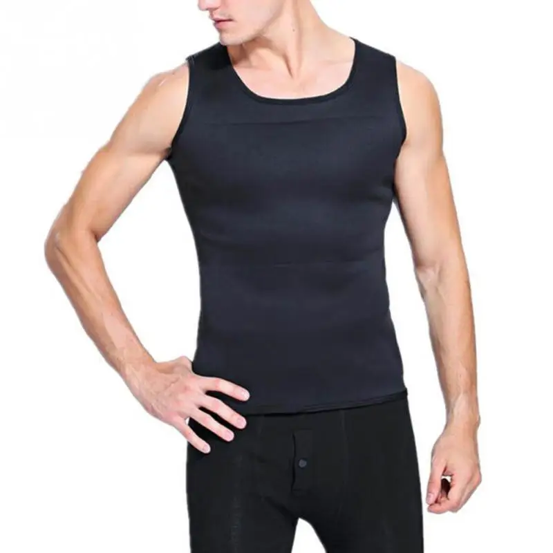 Men Clothes Neoprene Vest Body Shaper Slimming Neoprene Belt Waist Fat Burning Bodybuilding Vest#20