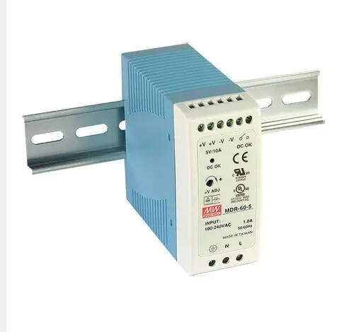Источник питания meanwell MDR 60 12v Вт Промышленный источник на DIN рейке с одним