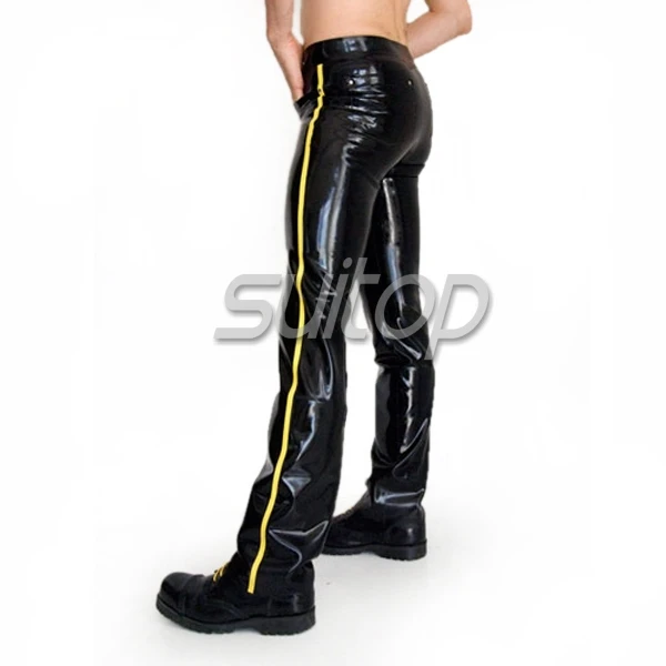 Best price at $129 Cheap Suitop0.6mm latex jeans for men