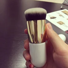 1PC Chubby Pier Foundation Brush Flat Cream Makeup Brushes Professional Cosmetic Make-up Brush 1PC Chubby Pier Foundation Brush Flat Cream Makeup Brushes Professional Cosmetic Make-up Brush