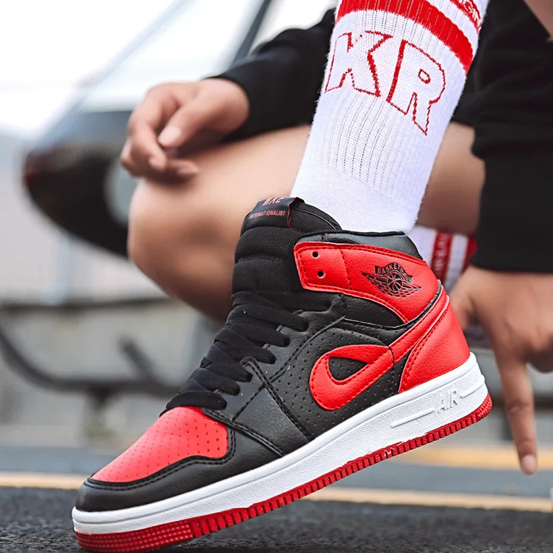 FANCIHAWAY zapatos De Baloncesto transpirables estudiantes hombres Zapatillas De Baloncesto hombres al aire libre zapatos para hombre 35-47