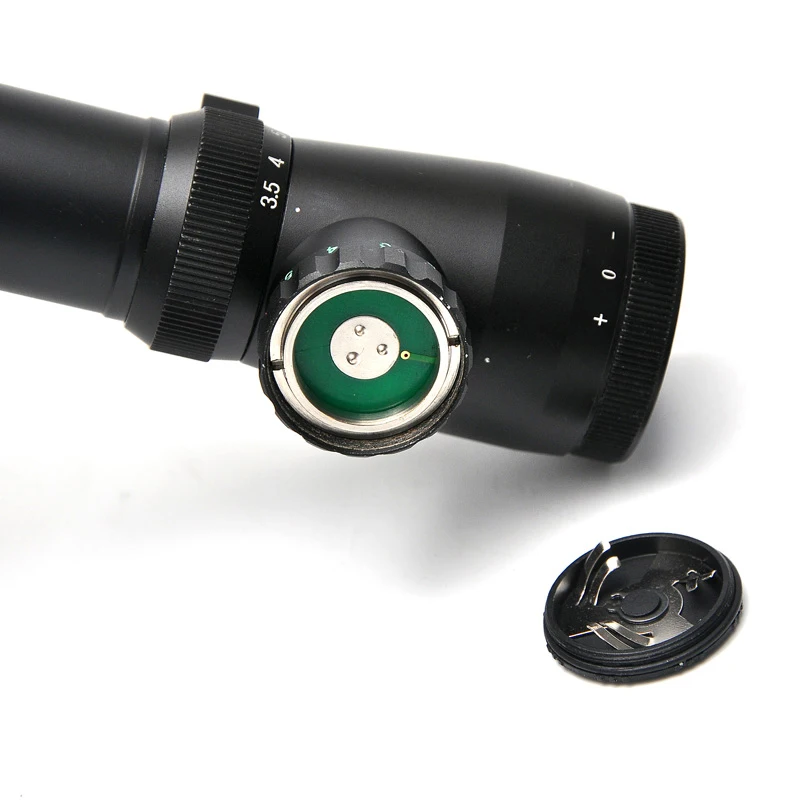 Tactical Scope M1 3.5-10X40E Rifle scope Military Optical Red and Green Illuminated Reticle Dot Sight Airsoft Scope for Hunting