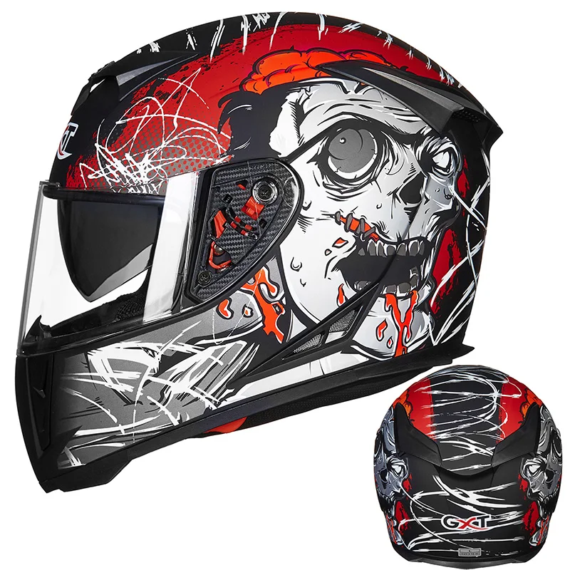 

GXT Full Face motorcycle Helmets 358 Winter Racing Motorbike Helmet MTB ATV protective headgear Motocross Helmet