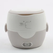 DMWD 1L мультиварка мини Электрический рисоварка Office ланч бокс с подогревом электрический ланч-бокс для обедов личные Еда нагреватель тушения суп горшок риса Плита 220 В