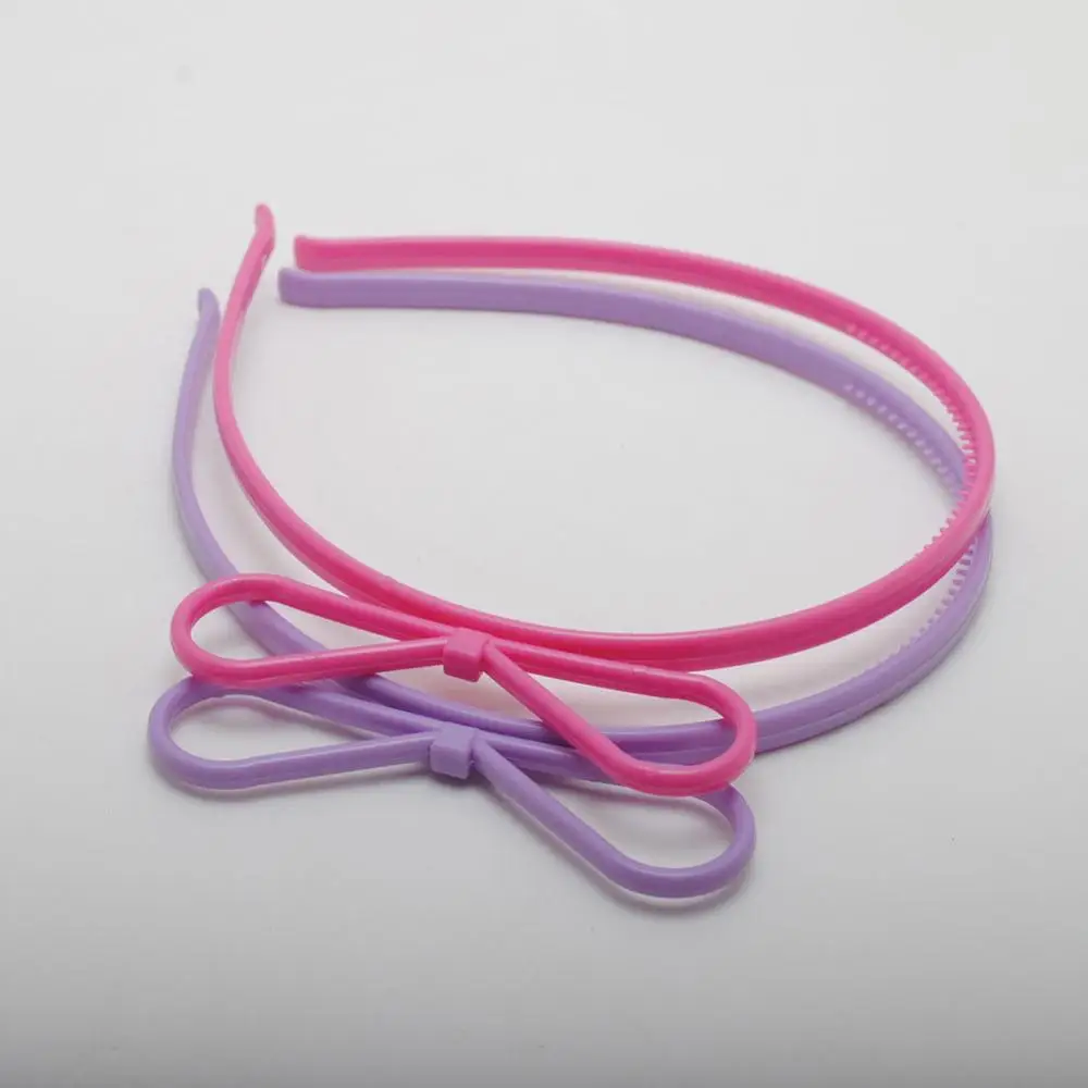 4 шт./лот прелестные модные туфли Кот уха Hairbands Для женщин девушек Зубы волос Группа Головные уборы оголовье аксессуары для волос - Цвет: Rose Lavender