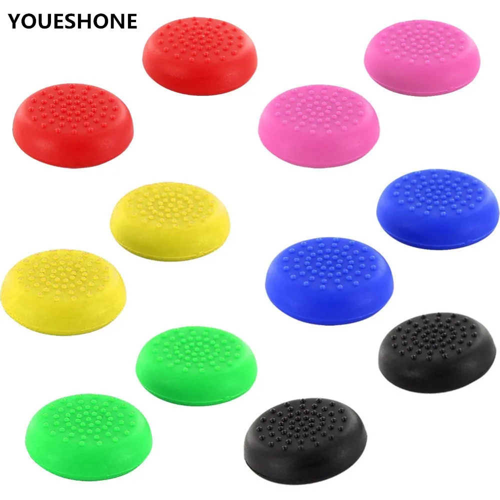 

4X TPU Thumbstick Joystick Grip Case Cap Cover For PS4/PS3/ Xbox One/xbox 360 controller