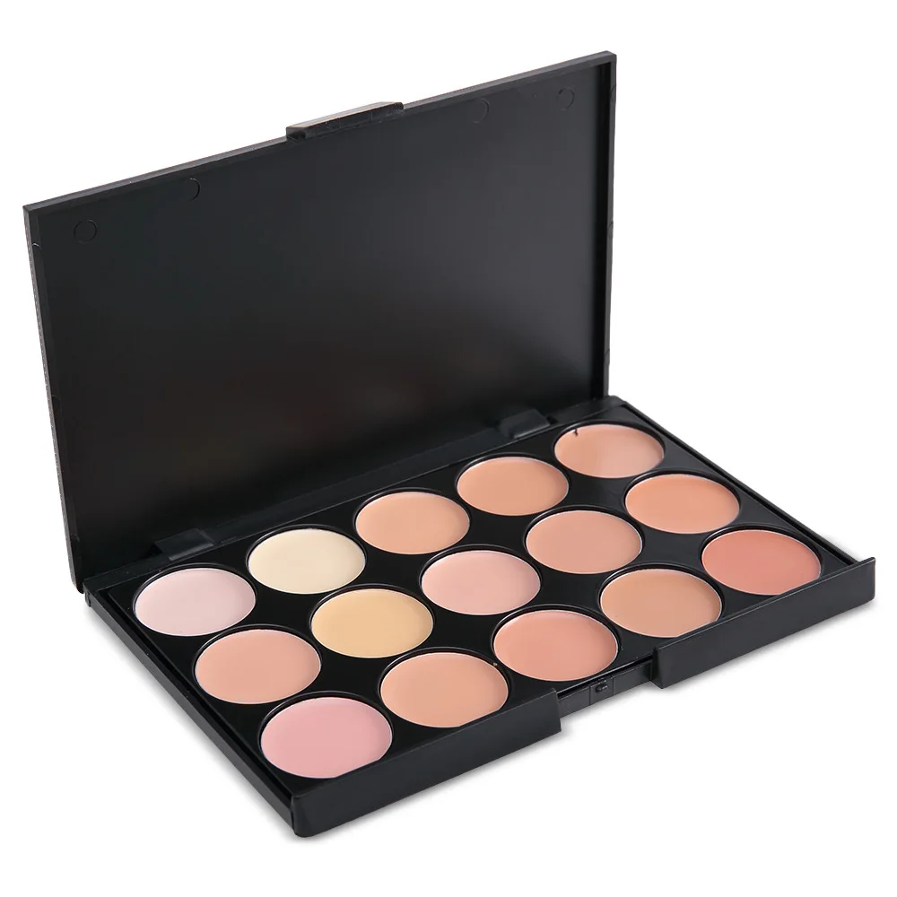 15 Colors Face Concealer Camouflage Cream Contour Palette maquillaje profesional foundation paleta Concealer