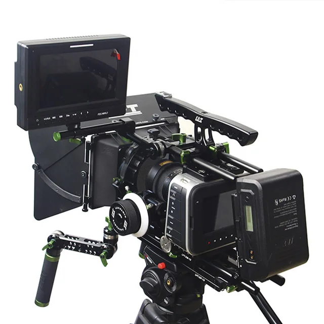 Lanparte BMCC Complete Camera Rig with Matte Box and Follow Focus 