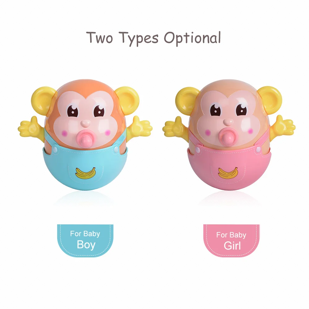 Cute Monkey Infant Baby Bath Toys Educational Bathroom Water Fun ABS Plastic Classic Toys for