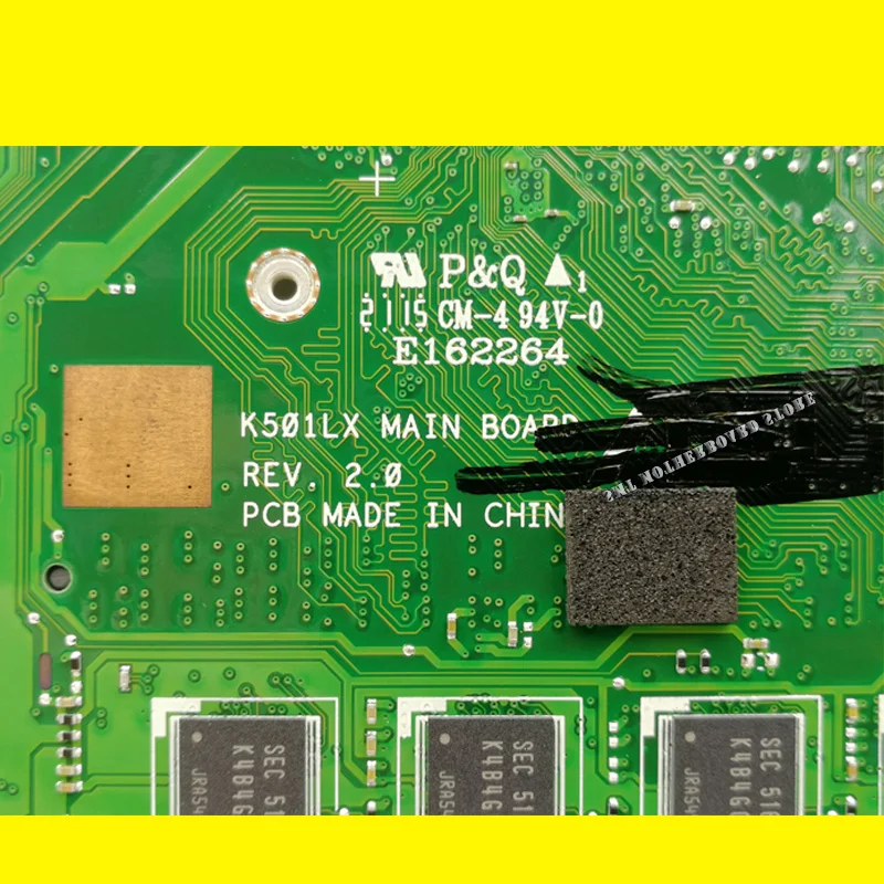 K501LX for ASUS K501LN K501LB A501L K501L V505L mainboard I7-5500U 4G RAM GTX950 video card motherboard Test work 100% OK