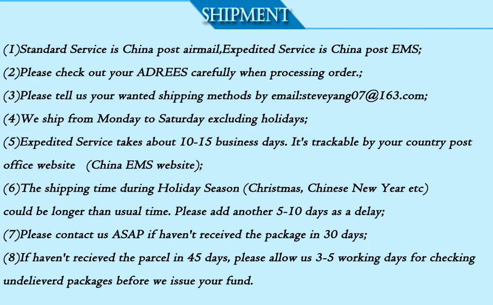Shipment