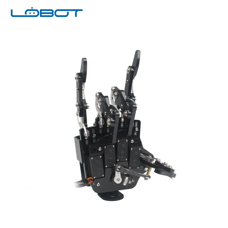 LOBOT робот ладонь/uHand2.0 механический палец независимое движение DIY фигурка робота