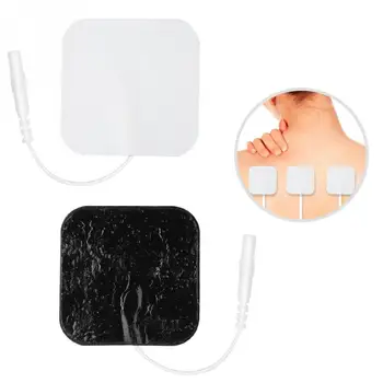 

50 * 50mm 40pc Electrode Pads Self Adhesive Replacement Tens Non-woven Fabric Physical Therapy Reusable Machine Massager Sticker