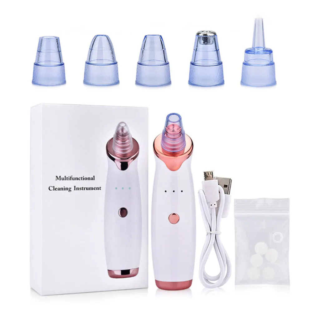 Pore Cleaner Blackhead Remover Electric Vacuum Suction Face Pimple Acne Comedone Extractor Facial Pores Cleaner Skin Care Tools 5