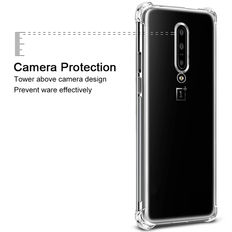 Чехол для OnePlus 7T Pro чехол 7 силиконовая Мягкая задняя крышка телефона One Plus 3 T 5 6 1 +