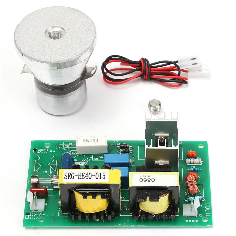 100w 28khz Ultrasonic Cleaning Transducer Cleaner High Performance+Power Driver Board 220vac Ultrasonic Cleaner Parts