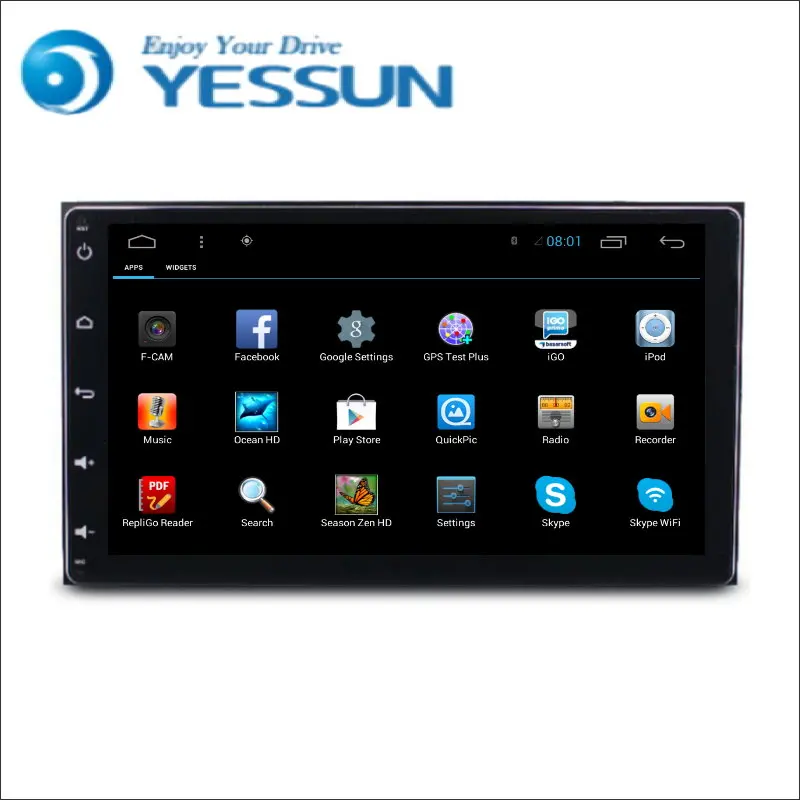 Clearance YESSUN For Toyota Sienna 2015~2016 Android Car Navigation GPS HD Touch Screen Stereo Player Multimedia Audio Video Radio Navi 1