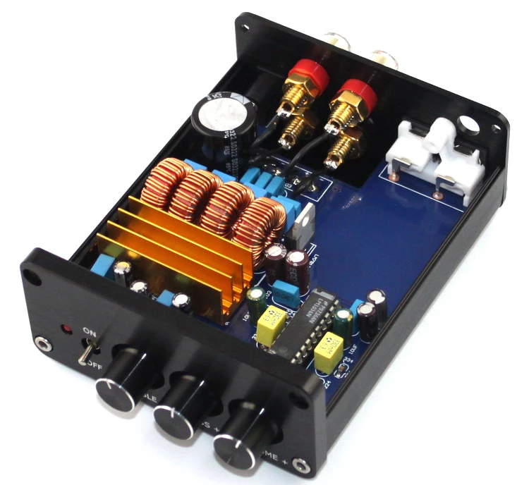 TPA3116+LM1036 mini tone digital amplifier HIFI home desktop audio enthusiast 50W*2 amplifier