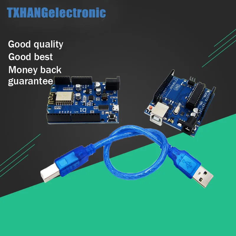 ATmega328P ATMEGA16U2 Board + for WeMos D1 CH340 WiFi Development Board ...