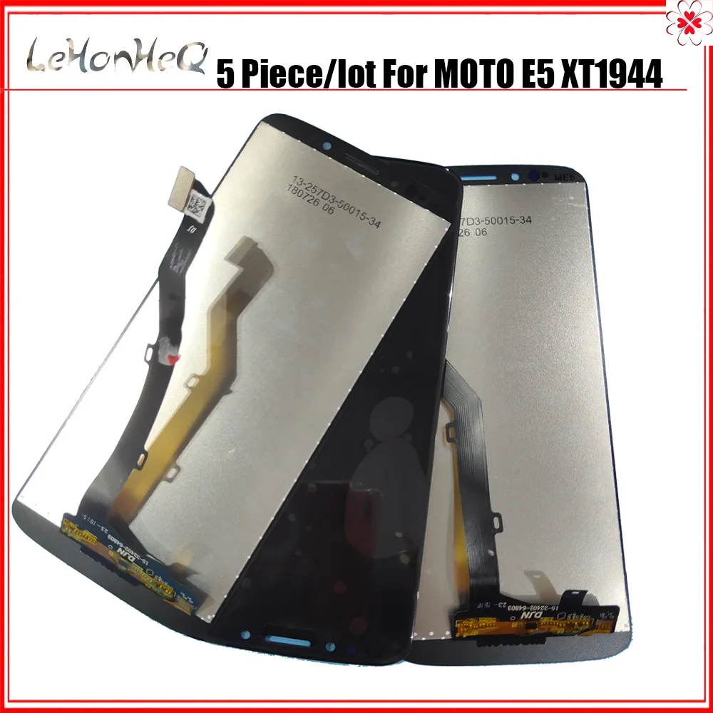 5 шт./лот ЖК-дисплей 15 1 см для Motorola MOTO E5 XT1944 сенсорный экран дигитайзер сборка