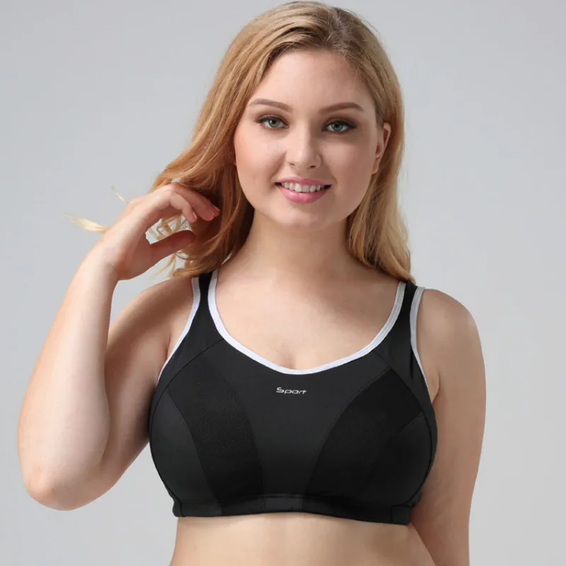 Women Sexy Bra Push Up Tops Seamless Bra Adjusted-Straps Bra Wire Free Fitness Bra Plus Size