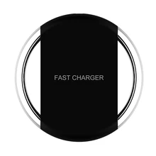 Беспроводной зарядное устройство 10 W Qi быстро Беспроводной зарядки Desktop Беспроводной зарядного устройства для samsung Galaxy S9 примечание 9 iPhone X 8 8 плюс