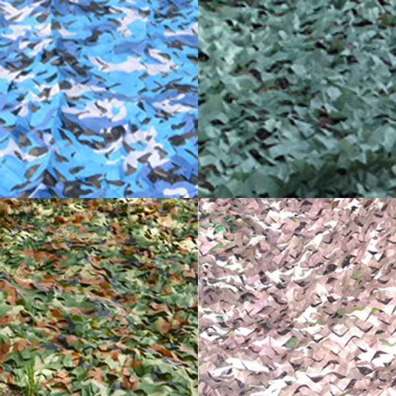 2 متر * 3 متر الشمس مأوى الصيد الجيش العسكرية التمويه صافي ودلاند كامو شبكية التخييم الشمس الظل sheltertent التكتيكية اكسسوارات