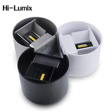 Hi-Lumix 6 Вт водонепроницаемый наружный светодиодный настенный светильник ac220в COB светодиодный Бра Современный домашний светильник ing наружное украшение