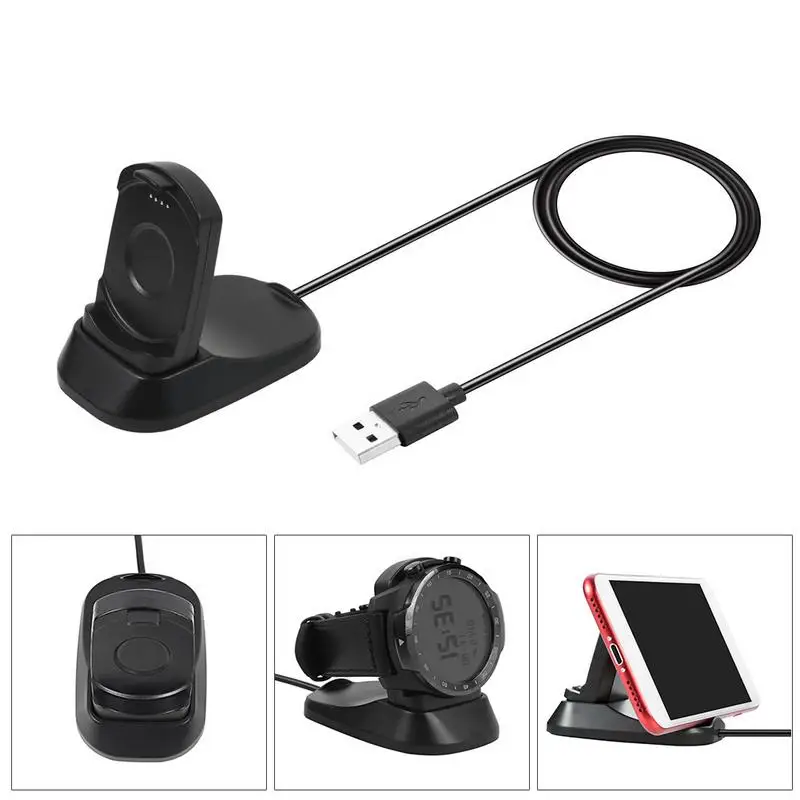 [Оригинал] 2 в 1 USB зарядное устройство Держатель Док станция адаптер для Ticwatch E Pro