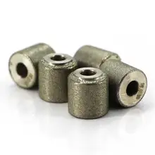 5pieces per lot electroplated diamond grinding wheel for mould steel carbide alloy steel tungsten internal grinding TZ71DZ 