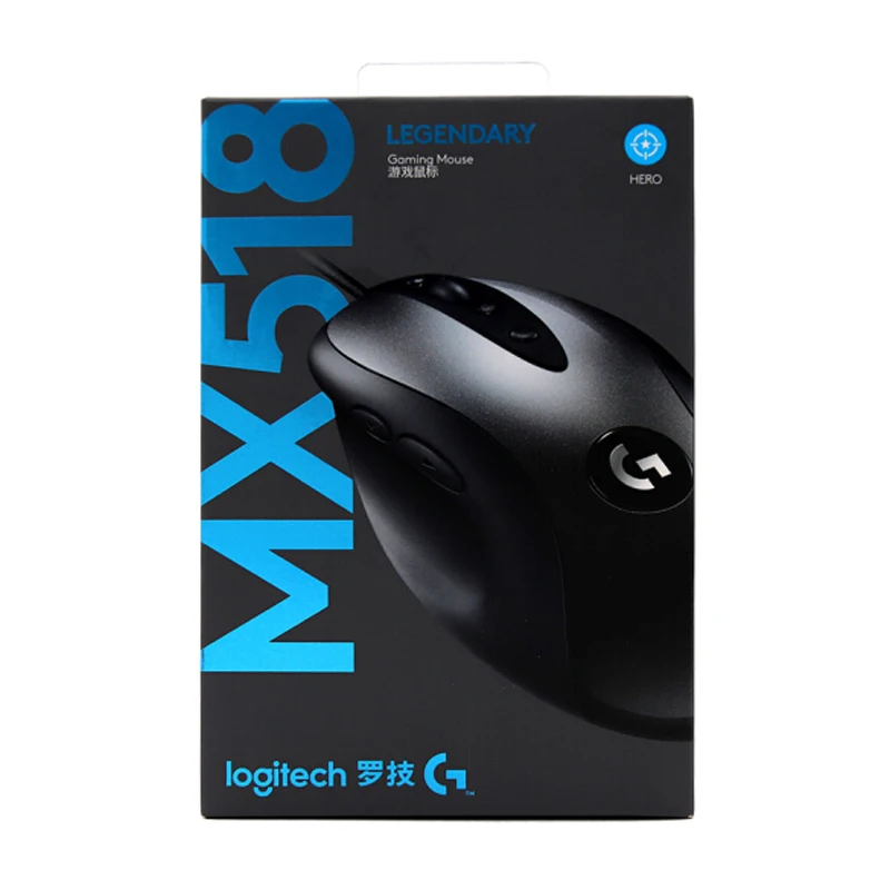 2018 Новая версия классической игровой мыши Logitech MX518 16000DPI|Мыши| |