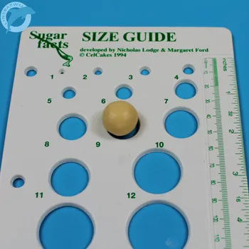 

LINSBAYWU 1PC Plastic Cakes Fondant Sugarcraft SIZE GUIDE Modelling Cake Decorating Tool