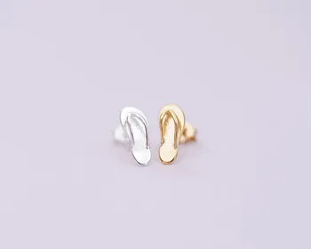 

Fashion slippers stud earrings, personality splint slipper stud earrings