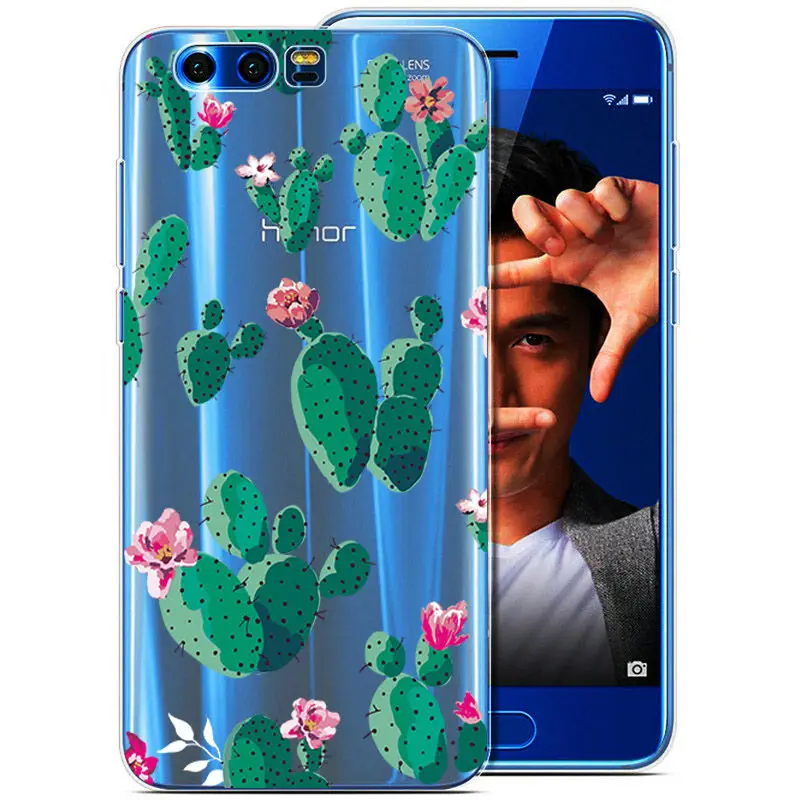 Arvin Clear Silicone Case for Huawei Honor 9 lite Soft TPU for Huawei Honor 10 V10 Protective Phone for Honor 8X 7A 7C 7X Cover (4)